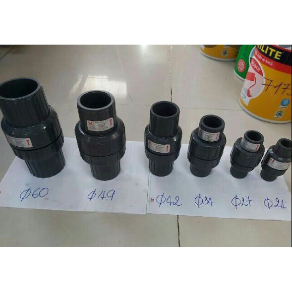 Van 1 chiều, Nối sống 1 chiều trơn 21,27,34,42,49,60 LD807- hàng siêu xịn BH 5 năm,siêu bền