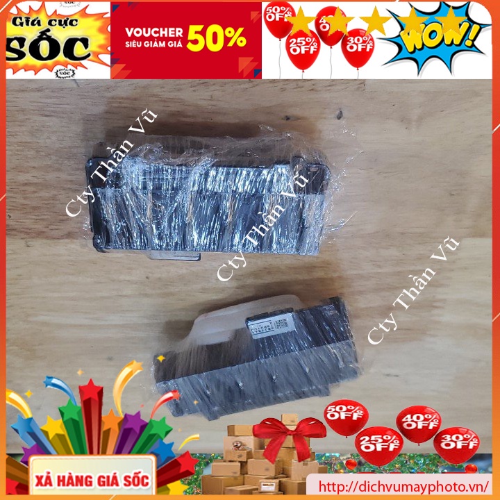 Đầu in đầu kim phun máy in màu Epson R230 R220 R350 đầu in loại 6 màu cũ bền đẹp hàng bao test MVP Thăng Long