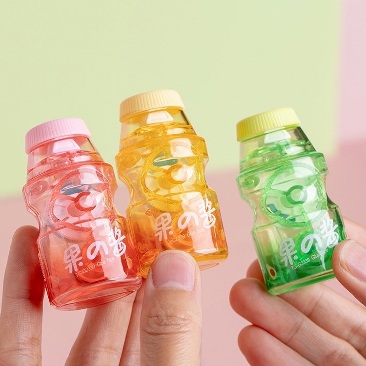 Băng Keo Hai Mặt 5M*5MM Họa Tiết Chấm Bi Sáng Tạo Tự Dính Cho Văn Phòng Trường Học