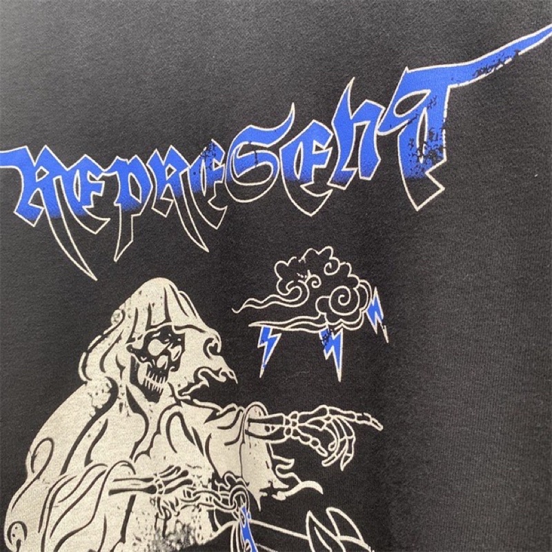 Áo hoodie REPRESENT vintage tattoo /Represent vintage tattoo hoodie.