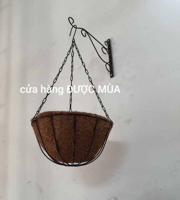 Móc sắt treo chậu hoa trang trí