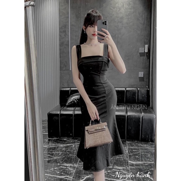Váy body 2 dây bản to