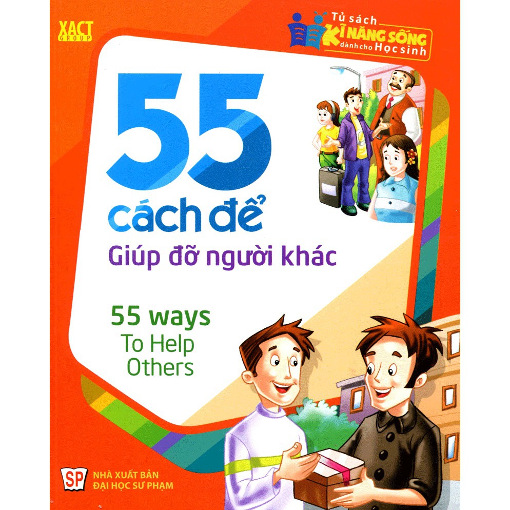 [ Sách ] Tủ Sách Kĩ Năng Sống Dành Cho Học Sinh - 55 Cách Để Giúp Đỡ Người Khác | BigBuy360 - bigbuy360.vn