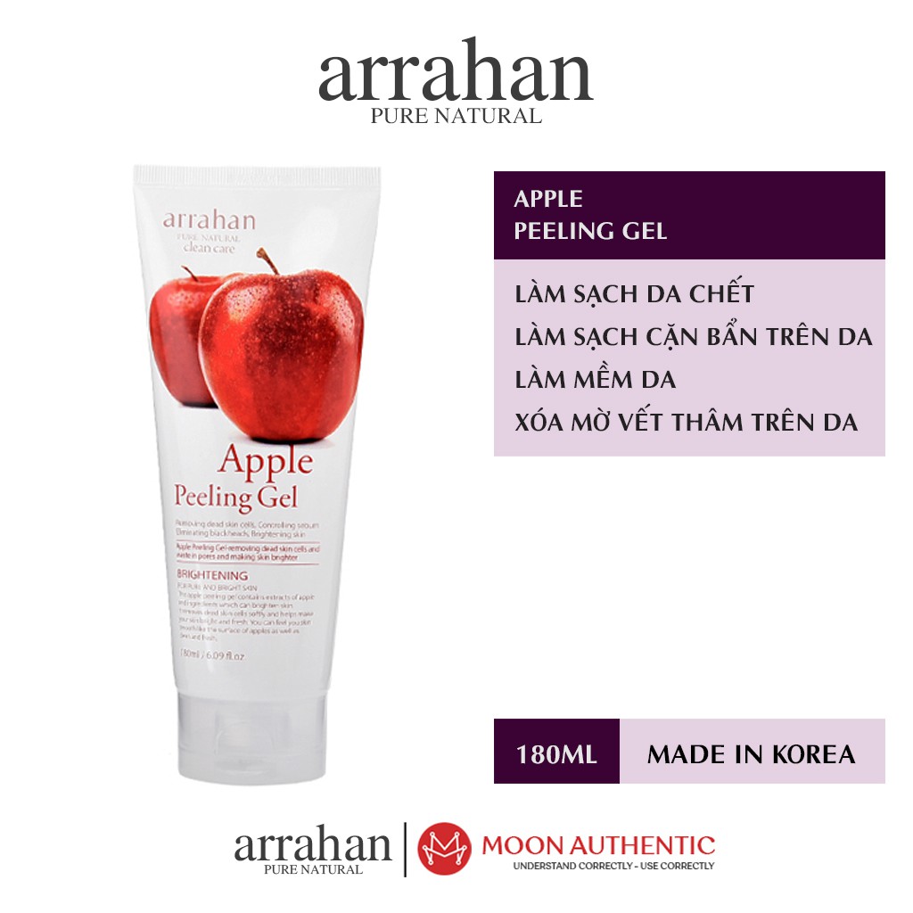 Tẩy Da Chết Arrahan Peeling Gel Hàn Quốc 180ml - Gel Tẩy Da Chết Toàn Thân