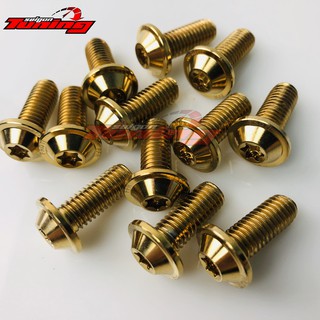 Ốc đĩa màu vàng proti_gr5 8MX2 hàng nhập Thái Lan gắn cho các dòng xe máy hiện tại