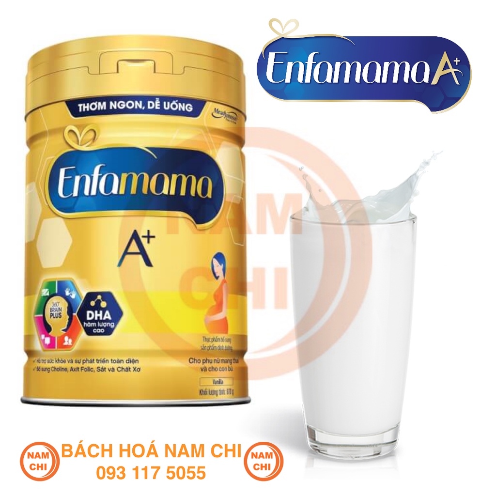 [HỘP 870G] Sữa Bột Enfamama A+ 870g Vị Socola Dành Cho Mẹ - Thái Lan