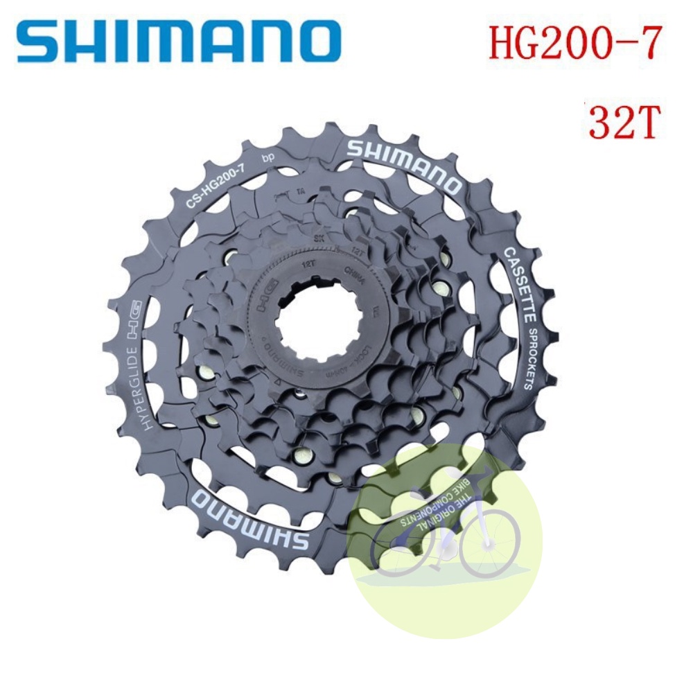 Líp xe đạp thả 7 tầng Shimano 12-32T / Líp Thả HG200-7