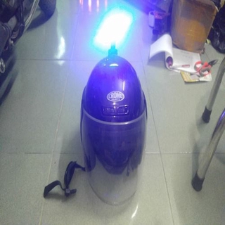 Đèn LED Chớp 2 Màu Xanh Đỏ cho xe đạp hoặc gắn cảnh báo mũ bảo hiểm