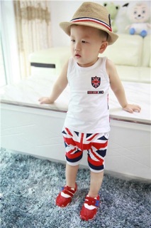 Sét bộ ba lỗ cờ cho bé trai