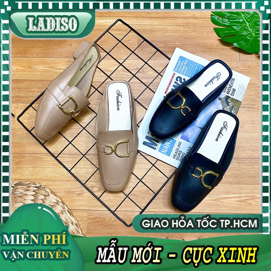Giày nữ dép sục nữ đúc nguyên khối chắc chắn thiết kế bắt mắt thời trang cực xinh LADISO TT406