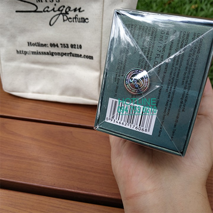 Nước Hoa Nữ Miss Saigon Elegance N6 50ml - Màu Xanh Lá
