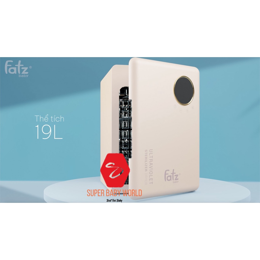 MÁY TIỆT TRÙNG SẤY KHÔ UVC - LED FATZBABY - 19L - KING 2 - FB4799BT
