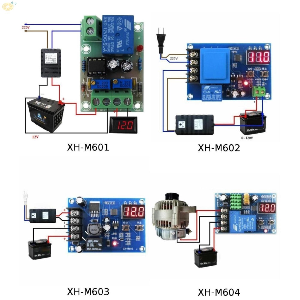 Bộ Bảng Mạch Điều Khiển Sạc Pin XH-M603 XH-M604 XH-M602 XH-M601