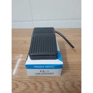 Công tắc bàn đạp TFS-1 10A-250VAC bằng nhựa