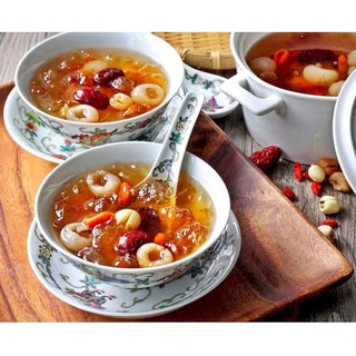[ Tuyết yến nhiều ] Sét 500g nguyên liệu chè dưỡng nhan nấu 4~ 5 lít. Siêu rẻ và chất lượng.