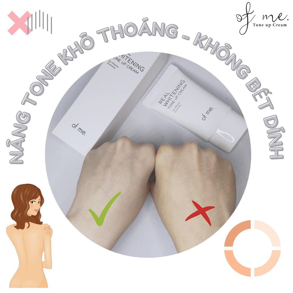 Kem dưỡng trắng , giảm thâm nách, khủy tay, chân, bẹn, mông... body of me Hàn Quốc