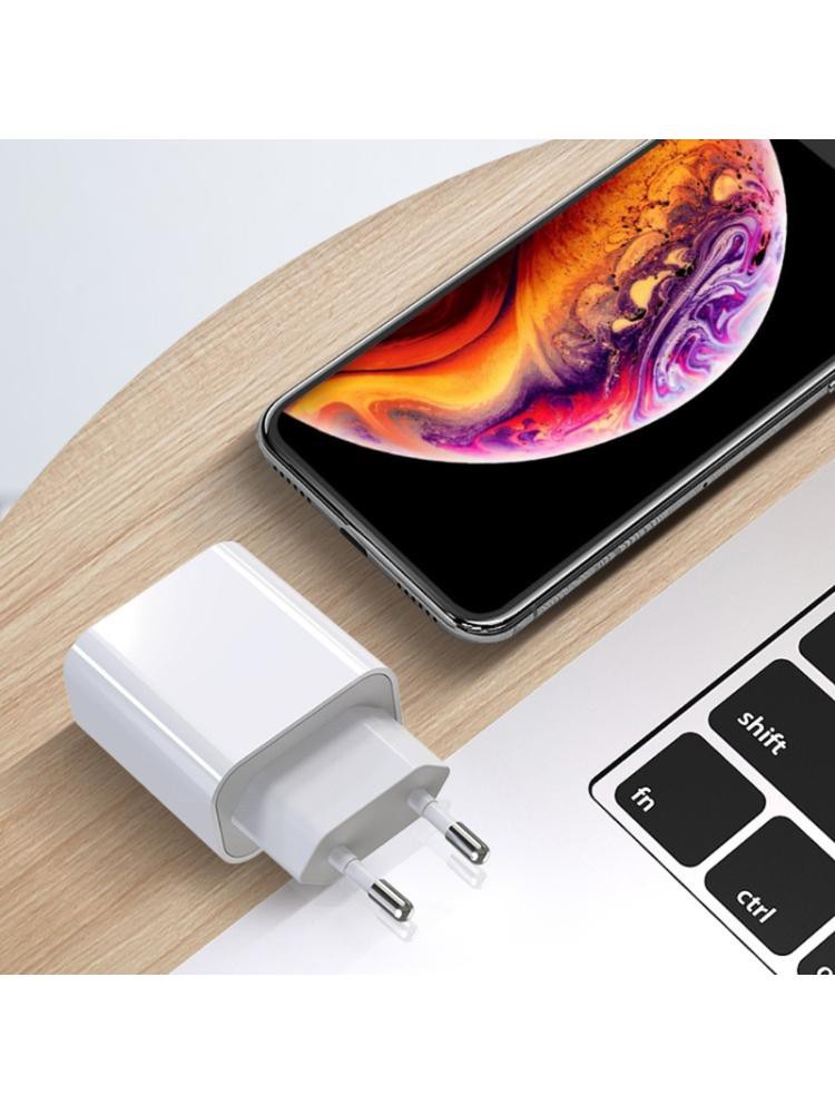 Củ Sạc Nhanh Usb C 20w Hai Cổng Pd