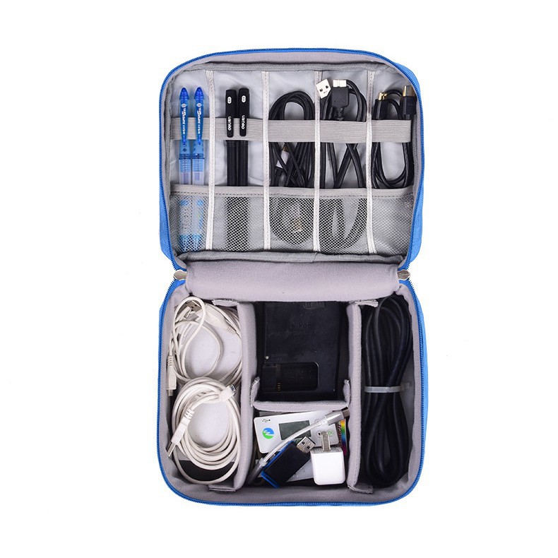 Túi điện thoại KOLANO đựng phụ kiện công nghệ, điện thoại, tai nghe, cáp, sạc, pin dự phòng và đồ cá nhân TA-001186