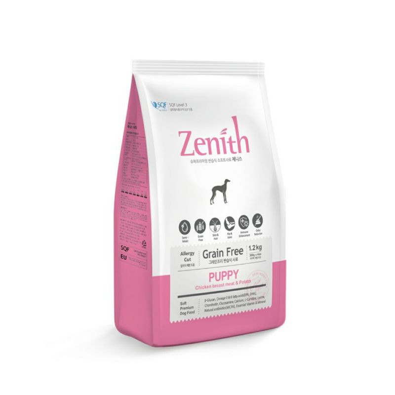 THỨC ĂN HẠT MỀM CHÓ CON ZENITH PUPPY(1,2kg)