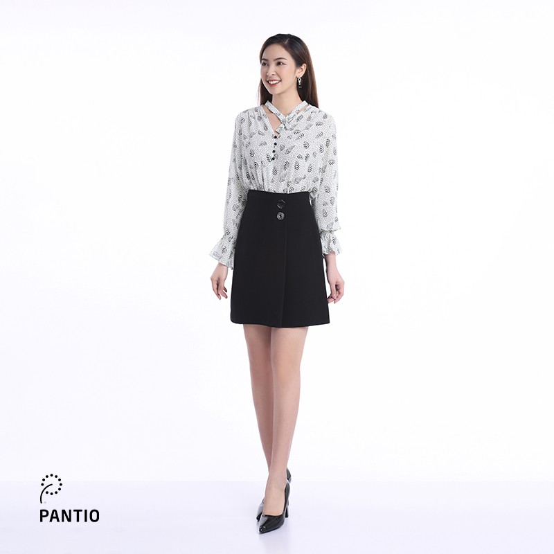 Chân váy ngắn chất liệu thô dáng suông FJN3577 - PANTIO