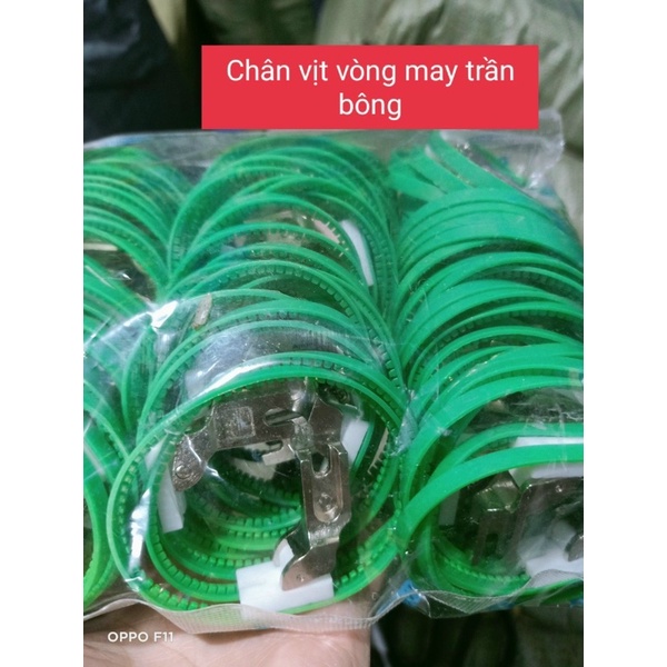 Chân vịt vòng nhựa máy 1 kim công nghiệp. cv vòng may trần bông, chạy phông rèm, may trơn nhẹ dễ chạy. không bị nhăn vặn