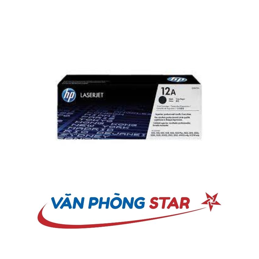 Hộp mực 12A chính hãng - 1010/ 1012/ 1015/ 1018/ 1020/ 1022/ 3020/ 3030/ 3050/ 3050Z/ 3052/ 3055/ M1005MFP