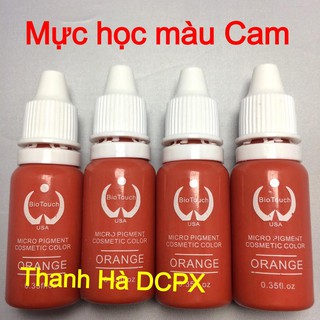 Mực học phun xăm màu Cam