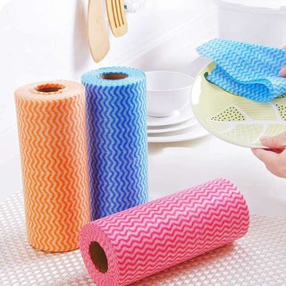 Cuộn khăn giấy lau đa năng 50 tờ