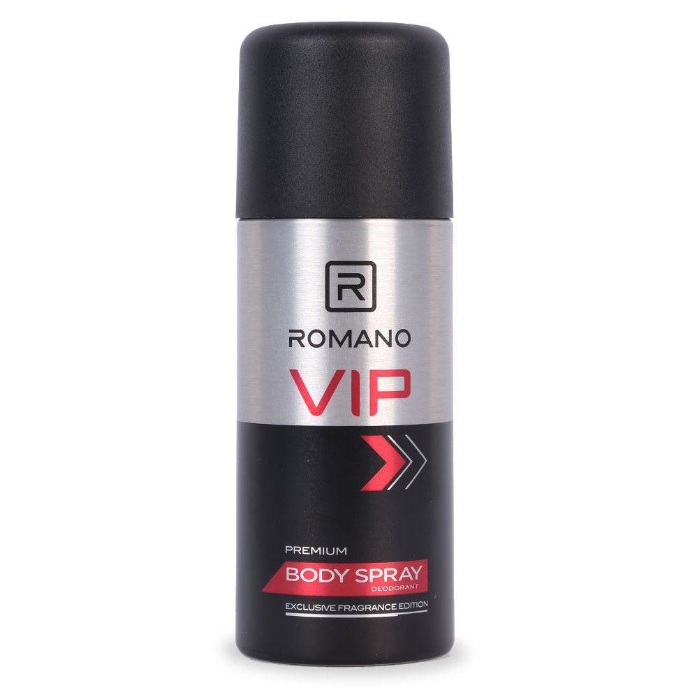 Xịt Khử Mùi Toàn Thân Cho Nam Romano VIP 150ml