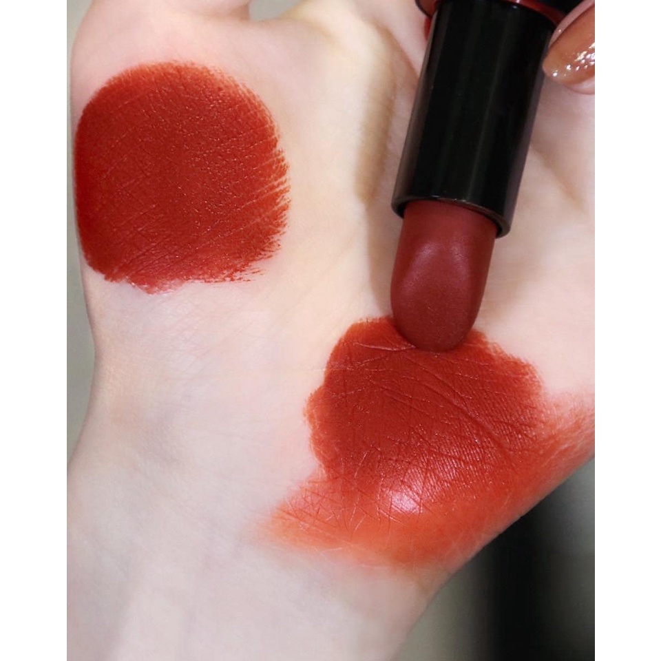 Fullbox - Son Thỏi Giiorgio Armani Matte Intense Matte &amp; Comfort Lipcolor Màu 405 - Đỏ Gạch Sultan