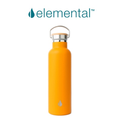 Bình giữ nhiệt Classic Elemental 750ml màu vàng cam, giữ nhiệt vượt trội, inox 304