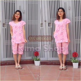 Đồ bộ lanh bầu, bộ bầu lanh hè đẹp