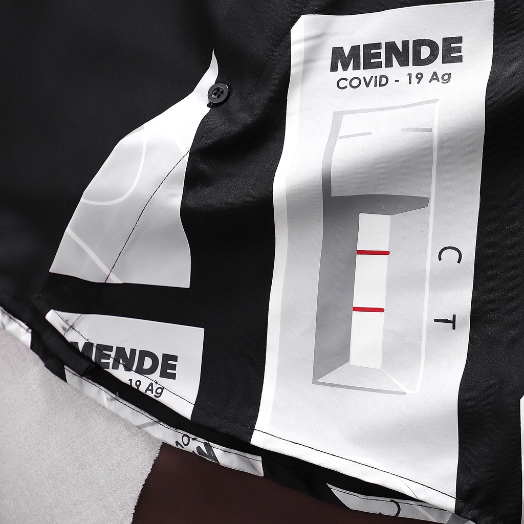 MENDE - Ét Ô Ét Shirt - Áo sơ mi nam tay ngắn