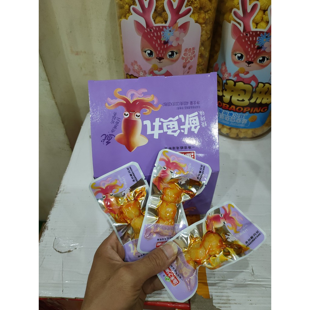 Mực Viên Chiên Hồ Nam Siêu Ngon - Gói 20gr [HÀNG MỚI VỀ]