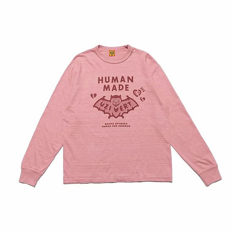 Áo thun nam nữ in hình hoạt hình Batman 21AW Human Made x Lil Uzi