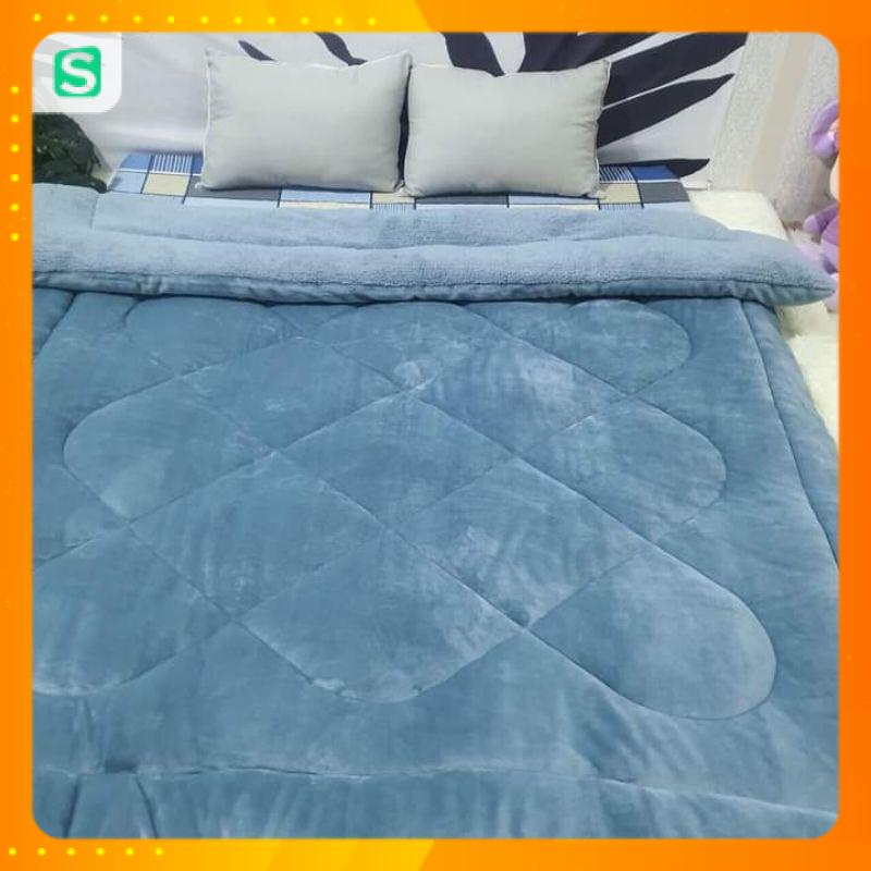 chăn lông cừu (3.3kg - 2m3*2m) siêu đẹp, siêu ấm