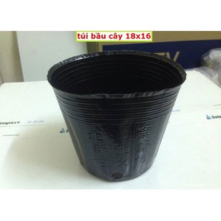 Túi bầu trồng cây, túi ươm cây 18*16 (100 cái)