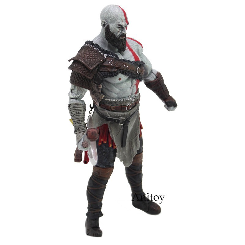 Mô Hình Nhân Vật Kratos Trong God Of War 4 Kích Thước 18cm