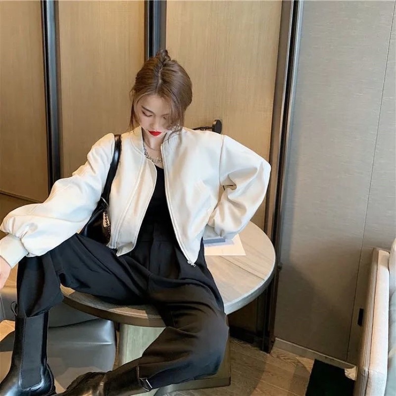 Áo khoác Bomber CROPTOP cho các nàng yêu đây ạ