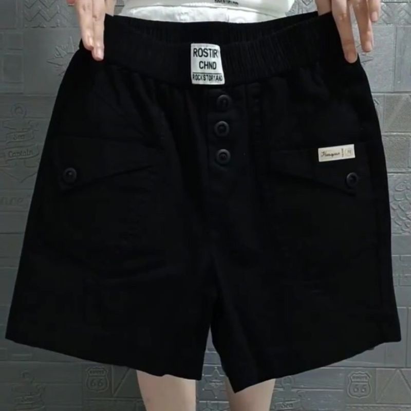 Quần Short Kaki Nữ Bigsize Nhiều Màu Phối Khuy Sang Chảnh, Quần Đùi Nữ Chất Kaki | BigBuy360 - bigbuy360.vn