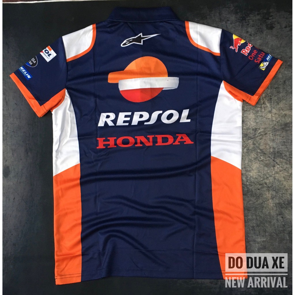 Áo thun đua xe Moto GP_Honda