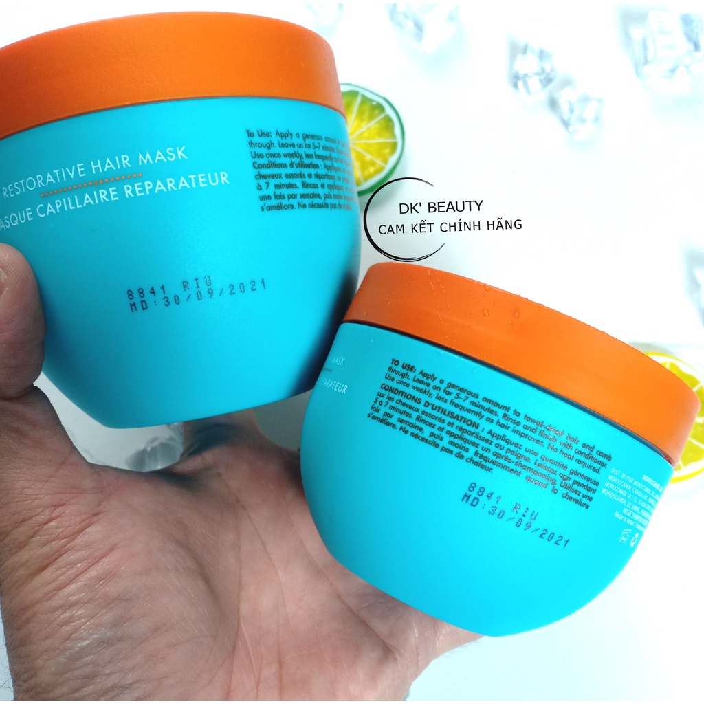 Hấp Phục Hồi Tóc Moroccanoil Restorative Hair Mask Cho Tóc Yếu Vô Hư Tổn