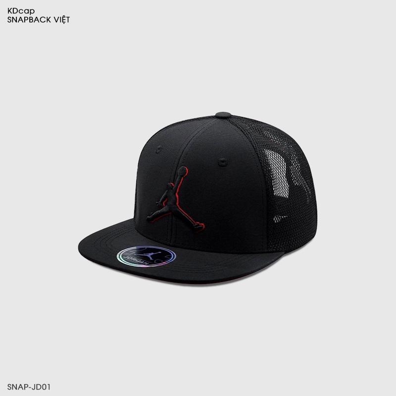 Mũ snapback chính hãng cao cấp nón hiphop nam nữ JD vải KAKI phối lưới form chuẩn đẹp phong cách MALEFICENT