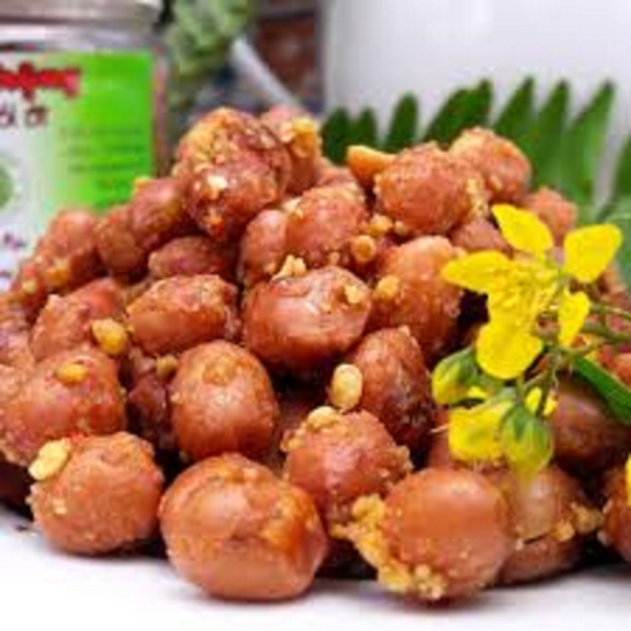 500g đậu phộng rang tỏi ớt