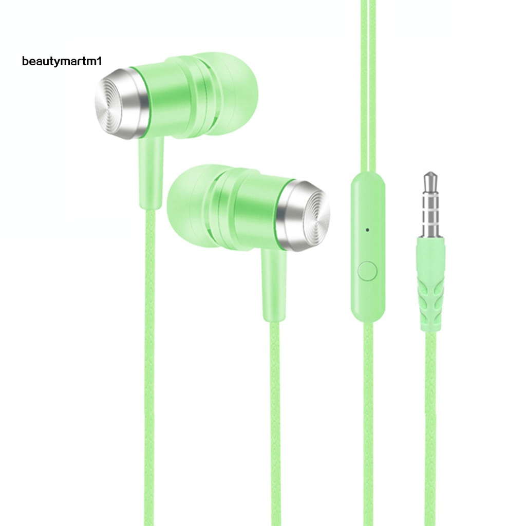 Tai Nghe Nhét Tai Beautymartm1 Chống Ồn Jack 3.5mm Âm Thanh Stereo Sống Động