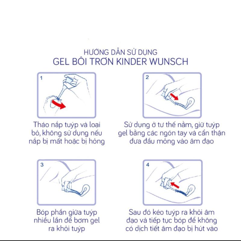 Gel Ritex Kinderwunsch Đức, 1 tuýp - hỗ trợ tăng thụ thai