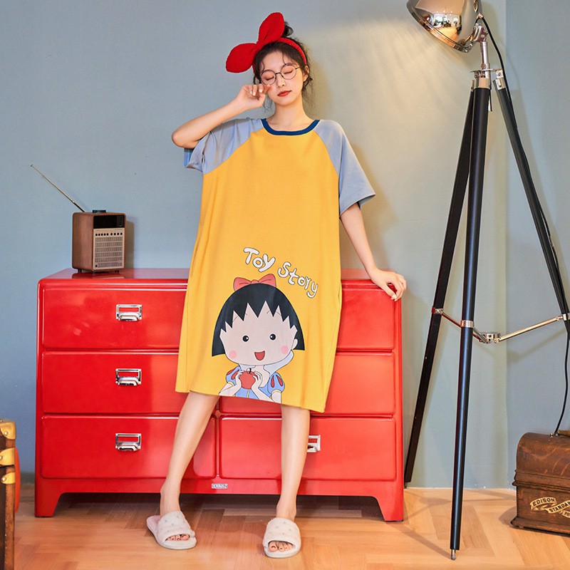 Váy Ngủ Cute, Đầm Ngủ Họa Tiết Hoạt Hình Nhiều Mẫu | BigBuy360 - bigbuy360.vn