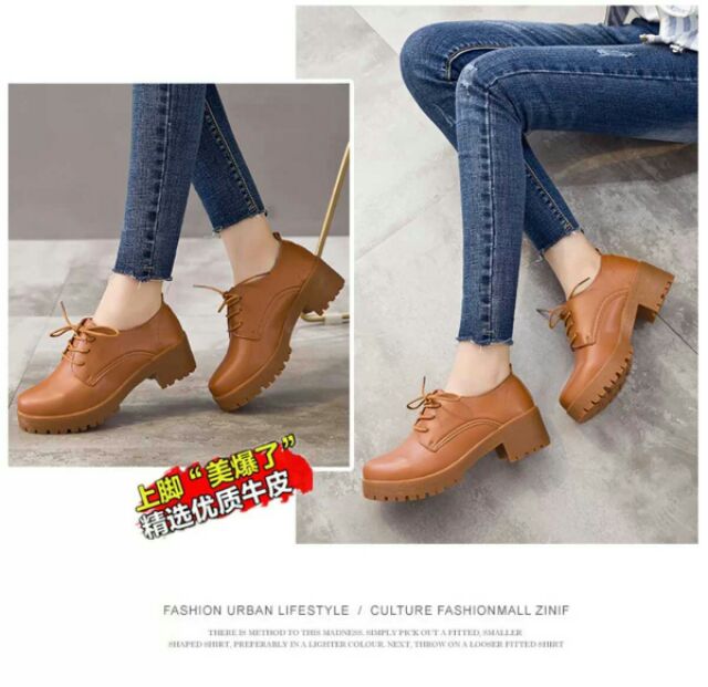Oder Giày oxford cao 5cm