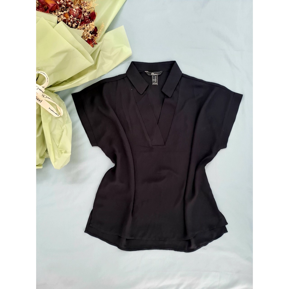 Thanh lý Áo Ninomaxx công sở chất voan