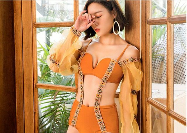 Có sẵn số lượng lớn, hàng nhập loại 1 mẫu đồ bơi công chúa tay áo cánh tiên chỉ 250K